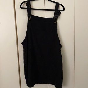 SHEIN corduroy overall dress
